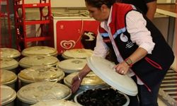 Bolu'da durdurulan araçta 650 kilo bozuk midye ele geçirildi