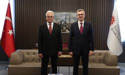 Burhanettin Duran ve Yousaf Junaid görüştü