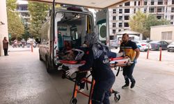 Bursa'da özel halk otobüsünün çarptığı kadın ağır yaralandı