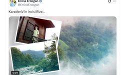 Emine Erdoğan'dan Rize'de