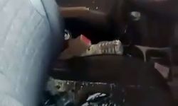 Husumetlilerini darbedip aracına zarar verdiler
