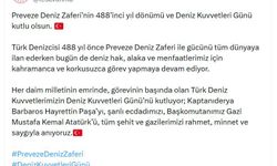 MSB, Preveze Deniz Zaferi ve Deniz Kuvvetleri Günü'nü kutladı