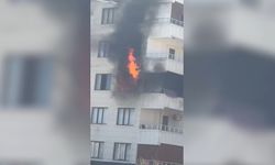 Şanlıurfa'da 8 Katlı Binada Yangın