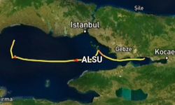 Silivri açıklarında kaza yapan gemilerin manevraları radara yansıdı