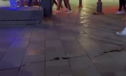 Valilik Meydanı'nda Tekmeli Yumruklu