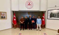 Anadolu Gençlik Derneği Gölbaşı Kaymakamı'nı ziyaret etti