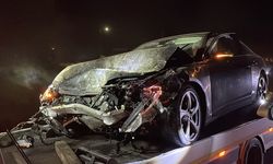 Kayseri'de iki otomobilin çarpıştı
