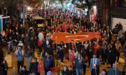 Kırıkkale'de Cumhuriyet coşkusu fener alayı ve konserle yaşandı