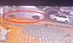 Ankara'da ehliyetsiz motosiklet sürücüsü otomobile çarptı