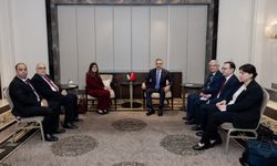Bakan Fidan, Filistin Dışişleri Bakanı Şahin ile görüştü