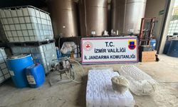 Bornova'da kaçak içki operasyonu
