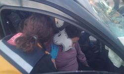 Gebze'de iki otomobil çarpıştı
