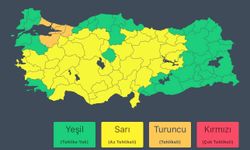 İçişleri Bakanlığı'ndan 'sağanak' ve 'fırtına' uyarısı