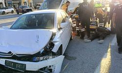 Malatya'da iki otomobil çarpıştı