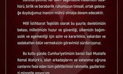 MİT Başkanı İbrahim Kalın’dan 29 Ekim Mesajı