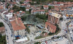 Tokat'ta İnşaat Bitimindeki Yolda Çökme: 2 Katlı Ev Tahliye Edildi