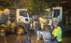 Yokuştan kayan beton pompası 7 araca çarptı
