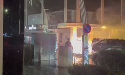 Zeytinburnu'nda elektrik kaçağından yangın çıktı