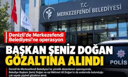 Denizli’de Merkezefendi Belediyesi’ne operasyon