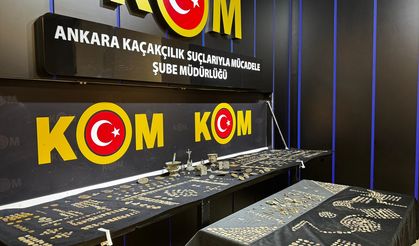 Ankara'da tarihi eser operasyonu!