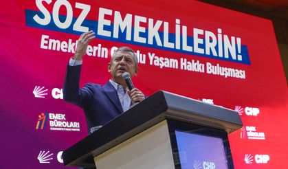 Özgür Özel Emeklilerle Ankara’da Buluştu