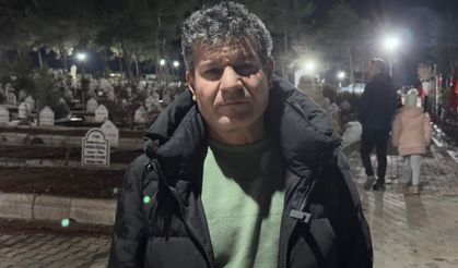 Mesut Hançer, 6 Şubat'ta kızının mezarı başındaydı