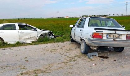 Aksaray'da feci otomobil kazası!