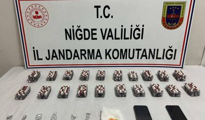 Niğde'de uyuşturucu operasyonu