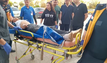 Husumetli komşular arasında bıçaklı kavga