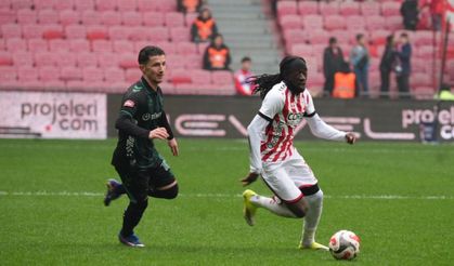 Samsunspor ve Konyaspor Yenişemedi!
