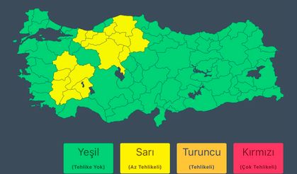 Bakanlıktan kuvvetli sağanak uyarısı: Sel ve su baskınına dikkat
