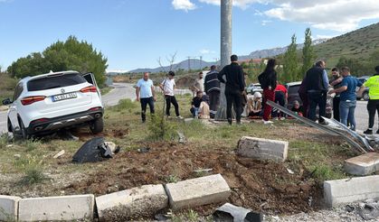 Malatya'da kaza: 3 yaralı