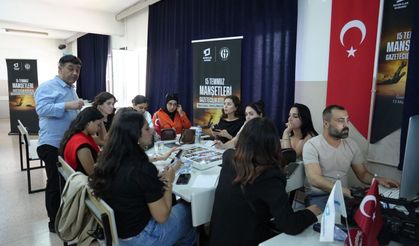 15 Temmuz’un Hafızası Genç Gazetecilerin Manşetlerinde Yaşatıldı