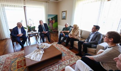 Müsavat Dervişoğlu'ndan İmamoğlu ailesine ziyaret