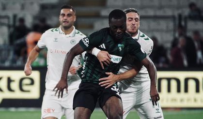 Kocaelispor Konya'da geri döndü! 14 dakikada 3 puan