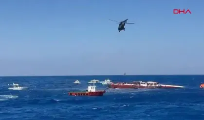 Gemi kazasında kaybolan kişilerden birinin cansız bedeni bulundu