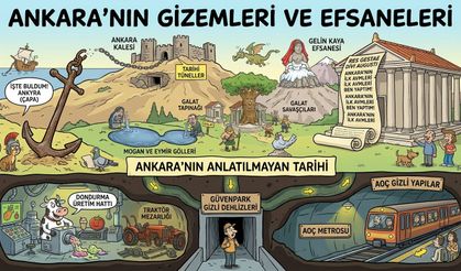 Ankara Kalesi'nden AOÇ'ye Ankara Gizemleri