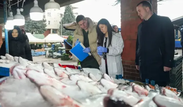 Etimesgut’ta balık ürünleri üzerine denetim