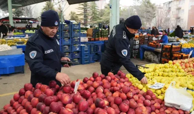 Keçiören'de pazar denetimleri artırıldı