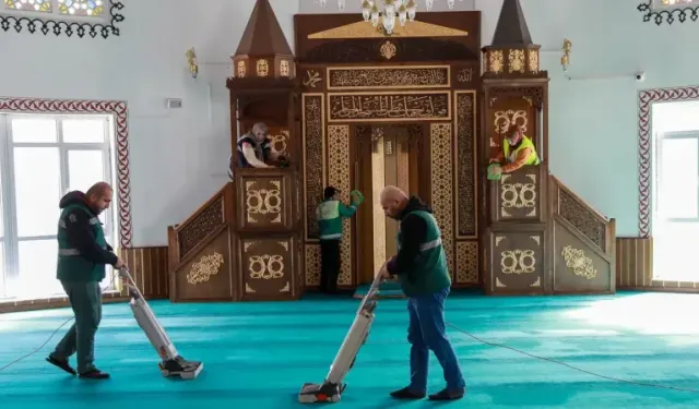 Keçiören’de Camiler Ramazan ayına hazır