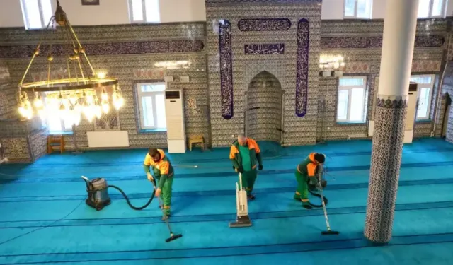 Çankaya'da Camiler Ramazan’a hazırlanıyor