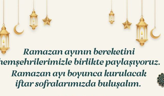 Keçiören'de 5 ayrı iftar noktası