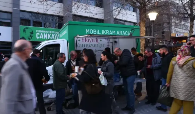 Çankaya Belediyesi'nden iftar
