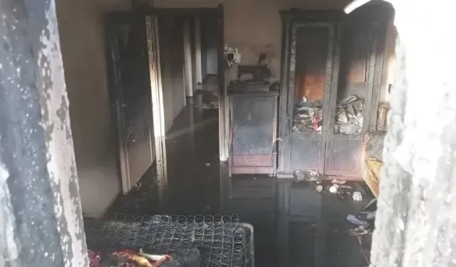 Çubuk'ta yangın: 4 yaralı