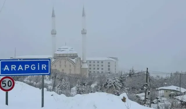 Arapgir'de eğitime ara verildi