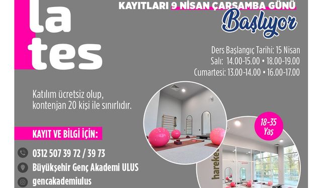 ABB'den ücretsiz pilates kampı