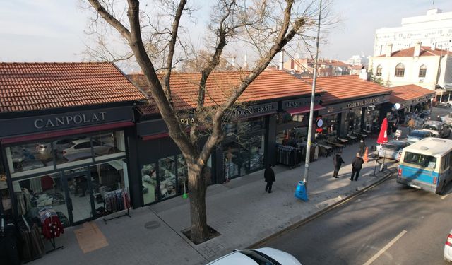 Anafartalar Caddesi'nde yenileme çalışmasında sona gelindi