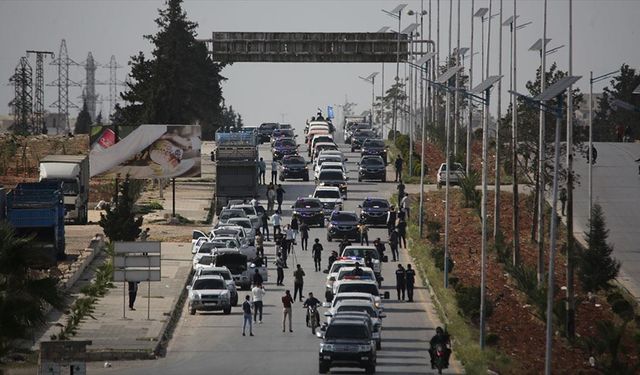 PKK/YPG'li teröristler Halep'ten çekilmeye başladı