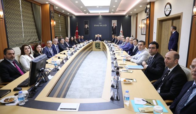 Sivas'ta Sağlık Turizmi Değerlendirme Toplantısı yapıldı