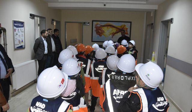 AFAD'dan ilkokul çocuklarına eğitim